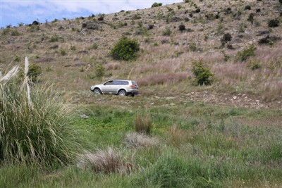 Te Akatarawa - Donald touring in reverse!