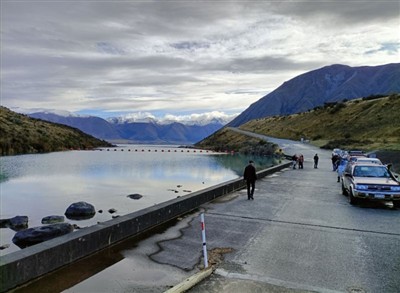Tekapo Iron Bridge and Pukaki Canal