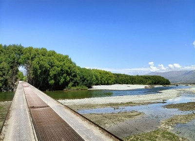 Tekapo Iron Bridge and Pukaki Canal